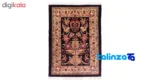 Si Persia Handwoven Rug Floral Design 234 × - Detail view showing pile texture close-up