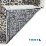 Kashan Handwoven Carpet Joyful Design - Detail view showing pile texture close-up