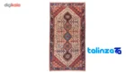 Cypress Persian Handwoven Rug - Elegant Cream Design material and craftsmanship (Weave close-up)