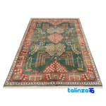 C Persia Handwoven Rug Elegant Design 296 x 194 - Weave close-up showing material and craftsmanship