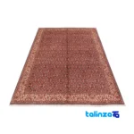 Si Persia Handwoven Carpet Elegant Design - Detail view showing pile texture close-up
