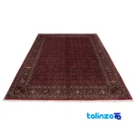 Si Persia Handwoven Carpet Elegant Design - Weave close-up showing material and craftsmanship