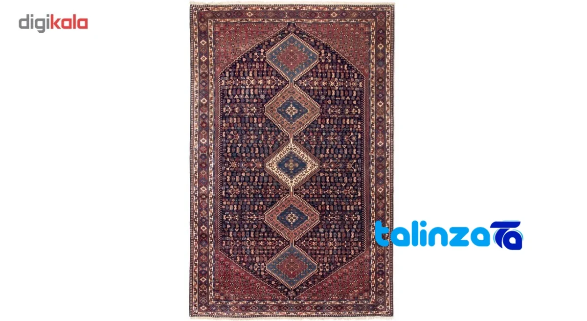 C Persia Handwoven Rug Elegant Design 198 × - Detail view showing pile texture close-up