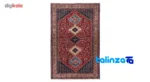 Si Persia Handwoven Carpet Red Elegant Design material and craftsmanship (Weave close-up)