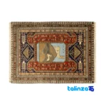 Persian Handwoven Rug Set - Traditional Design material and craftsmanship (Weave close-up)