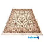 C Persia Handwoven Rug Elegant Design - Detail view showing pile texture close-up