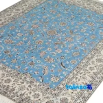 Nain Handwoven Carpet 5. Stunning Design pile texture close-up (Detail view)