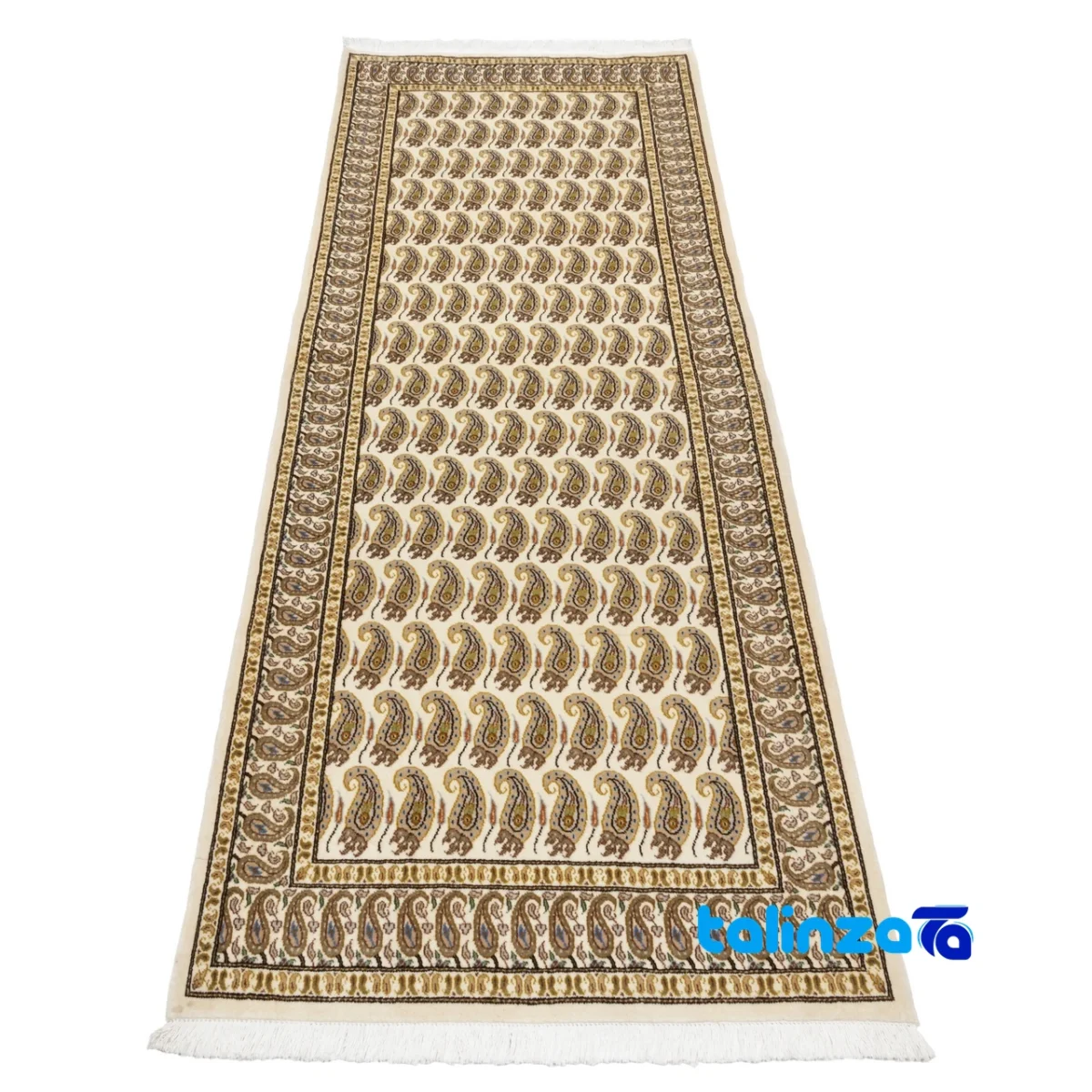 Si Persia Handwoven Runner Unique Design 202x81x1 cm label and packaging view)