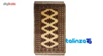 Narmine Kasra Handwoven Rug Turkmen Design material and craftsmanship (Weave close-up)