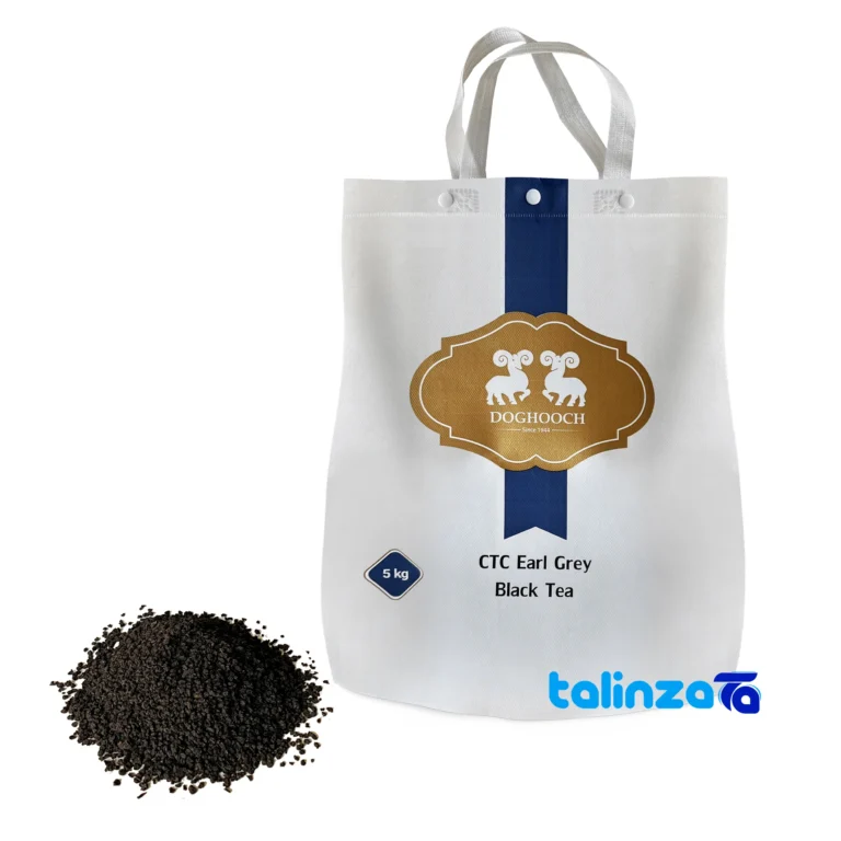 Earl Grey Black Tea - Front view pack label and ingredients