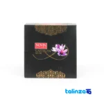 Packaging view of Novin Saffron Powder Premium Quality Packet label details and pack finish