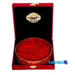 Packaging view of Royal Elysee Saffron SuperNegin 19 x label details and pack finish