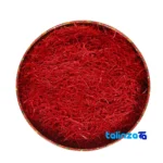 Packaging view of Eliseh Saffron Khatam Red 50 grams label details and pack finish