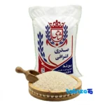 Detail view of Ashrafi Rice Sadri Premium Excellent grain close-up