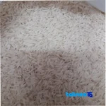 Detail view of Fajr Tarom Rice Organic Grade 1 nuts close-up texture