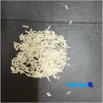 Detail view of Gilan Hashemi Rice Organic Grade 1 grain close-up