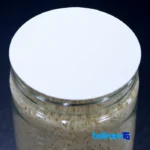 Detail view of Mr Rice Hashemi Organic 100 percent grain close-up