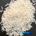 Detail view of Ariapria Rice Pakistani 10 kilograms nuts close-up texture
