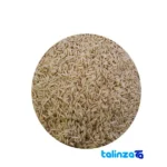 Detail view of Hashemi Brown Rice Organic Excellent nuts close-up texture