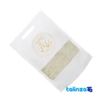 Detail view of Toshna Hashemi Rice Premium Excellent nuts close-up texture