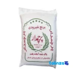 Detail view of Shiroudi Rice Premium nuts close-up texture