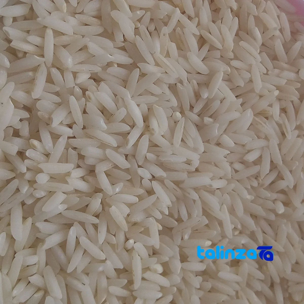 Detail view of Hashemi Rice Organic Premium grain close-up