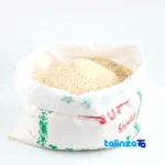 Detail view of Sadrabadi Hashemi Rice Premium Aromatic Iranian Grain Taste close-up