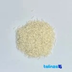 Detail view of ParsGohar Shiroodi Rice Premium 100 percent grain close-up