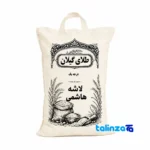 Detail view of Hashemi Rice Organic Premium 100% grain close-up