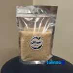Detail view of Tarom Rice Organic Sorted grain close-up