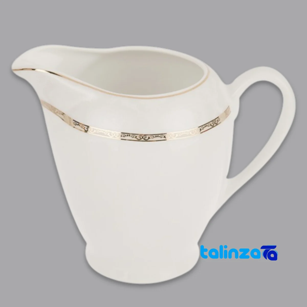 Detail view of Zarin Iran Hadiye Dinnerware Set Elegant Design finish and material