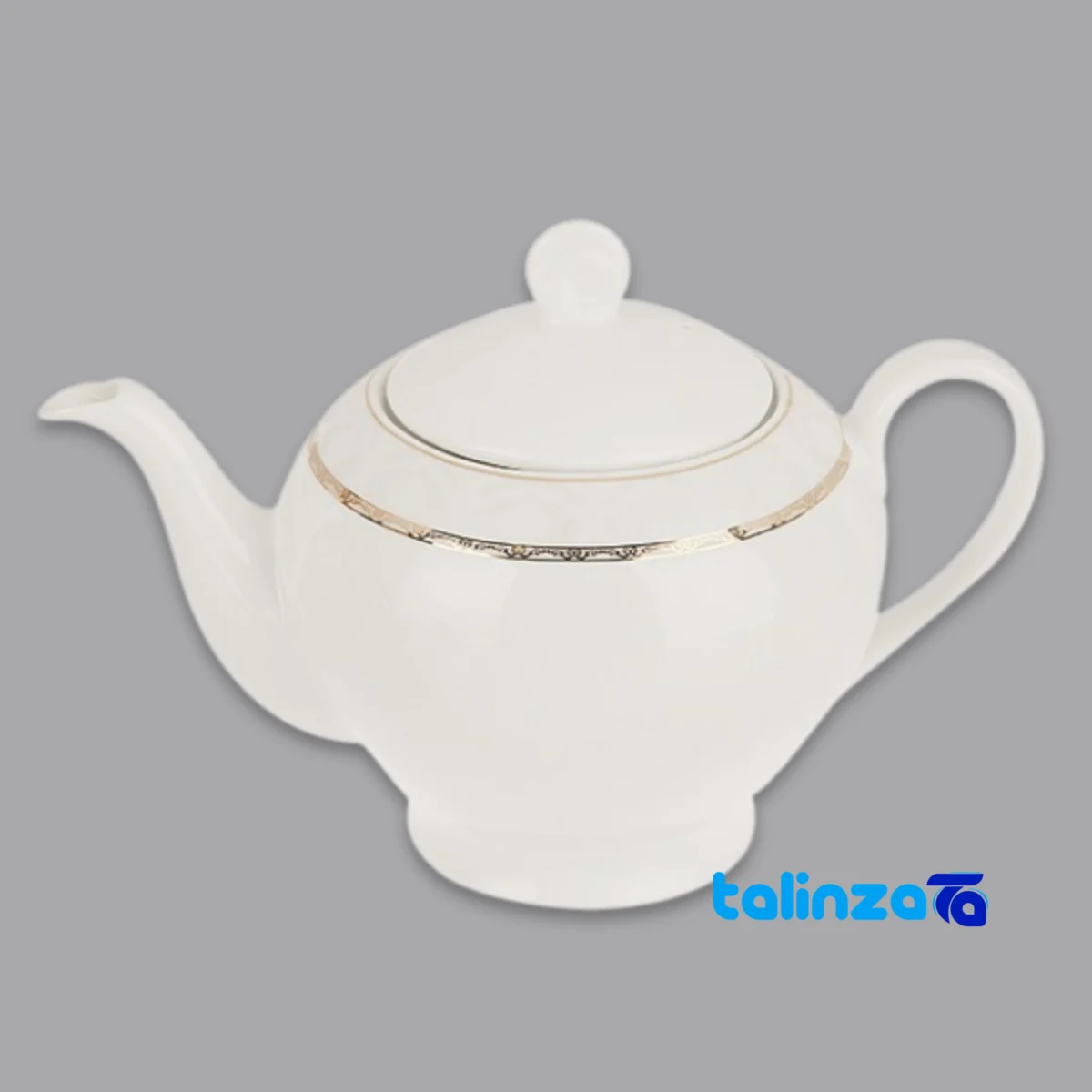 Front view of Zarin Iran Hadiye Dinnerware Set Elegant Design and key details