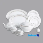 Zarin Iran Hadiye Dinnerware Set Elegant Design and key details (Front view)