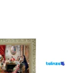 Edge view of Handmade Carpet Art French Party Design border and finishing