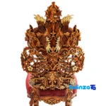 Detail view of Fakher Varna Marquetry Penholder finish and material