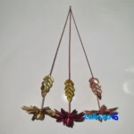 Gol Masi Decorative Flower Clove Set of 3 finish and material detail view)