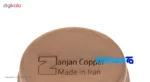 Zanjan Copper Mug Handcrafted Unique Design - Detail view showing finish and material