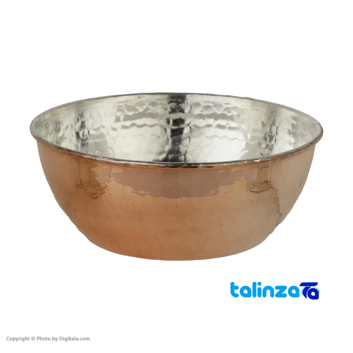 Zanjan Copper Bowl Set - Hand-Hammered Elegance finish and material detail view)