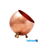 ZH245 Copper Bowl Unique Design - Detail view showing finish and material
