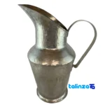 Detail view of Rain Copper Pitcher finish and material