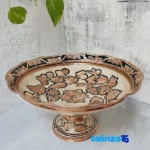 Zanjan Copper Fruit Bowl Silver Inlay - Seal view showing packaging security