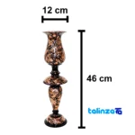 Copper Mirror Candleholder Royal Diamond Set 72 x 22 finish and material detail view)