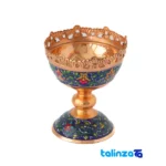 PS07 Copper Snack Bowl Intricate Design and engraving packaging security (Seal view)