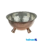 ZH219 Copper Bowl Unique Design finish and material detail view)