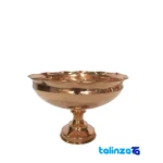 ZH269.1 Copper Candy Dish Elegant Design - Detail view showing finish and material