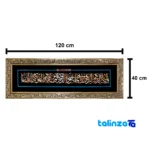 Handcrafted Art Panel Ayat Al-Sharifah Design finish and material detail view)