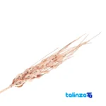 Detail view of Mesi Wheat Decorative Copper Flower ZH229 38x3x3 cm threads close-up and texture