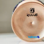 Negaristan Copper Vase Handcrafted Unique Design - Detail view showing finish and material