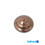 M Copper Chocolate Bowl Handcrafted Artistry - Detail view showing finish and material