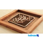 Detail view of Copper Mosaic Art Panel - Unique Design finish and material